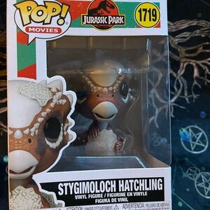 Funko Jurassic Park Stygimoloch Hatchling Pop! Figure - Brown & White